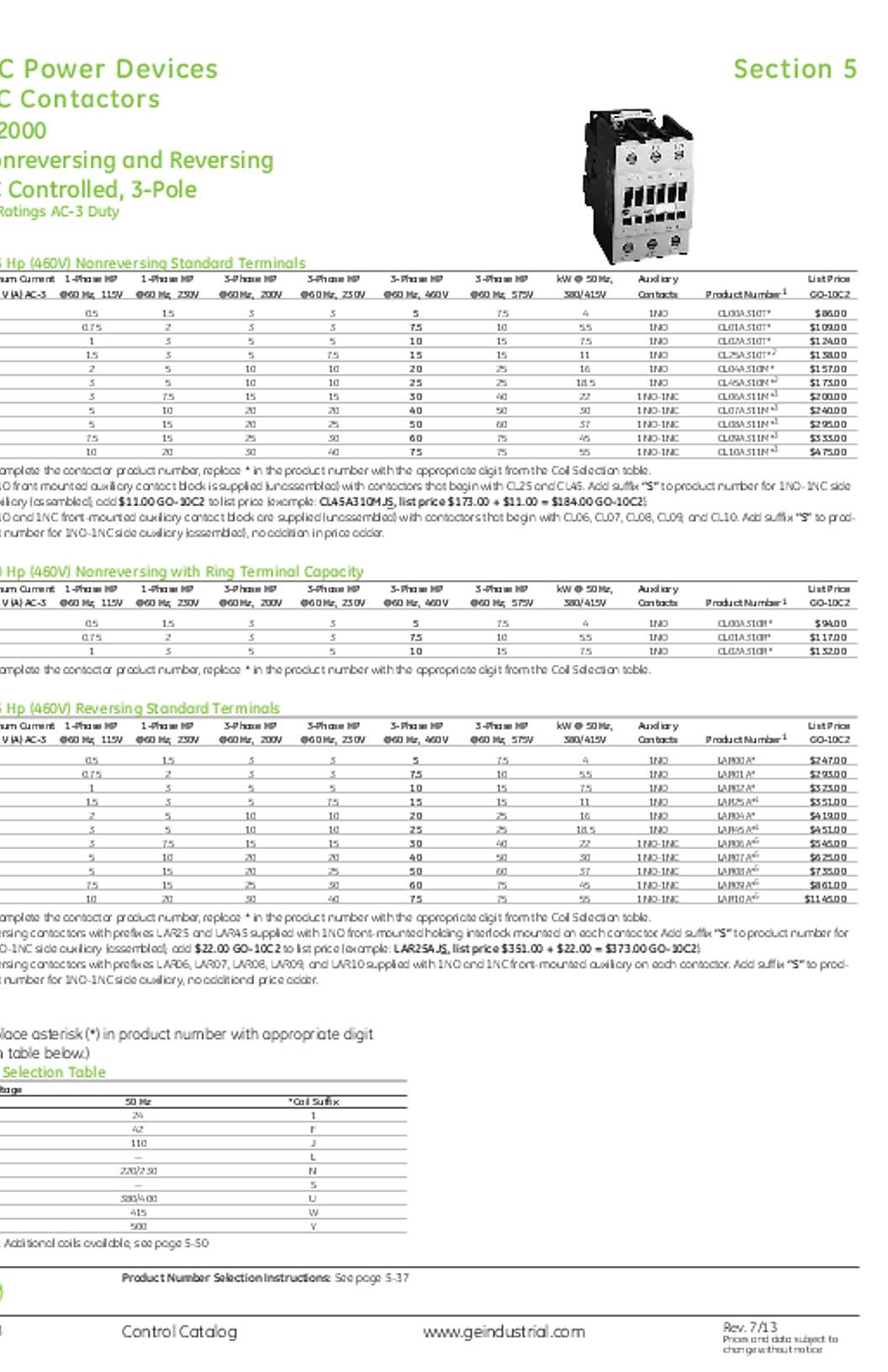 ABB LAR25AJS Datasheet