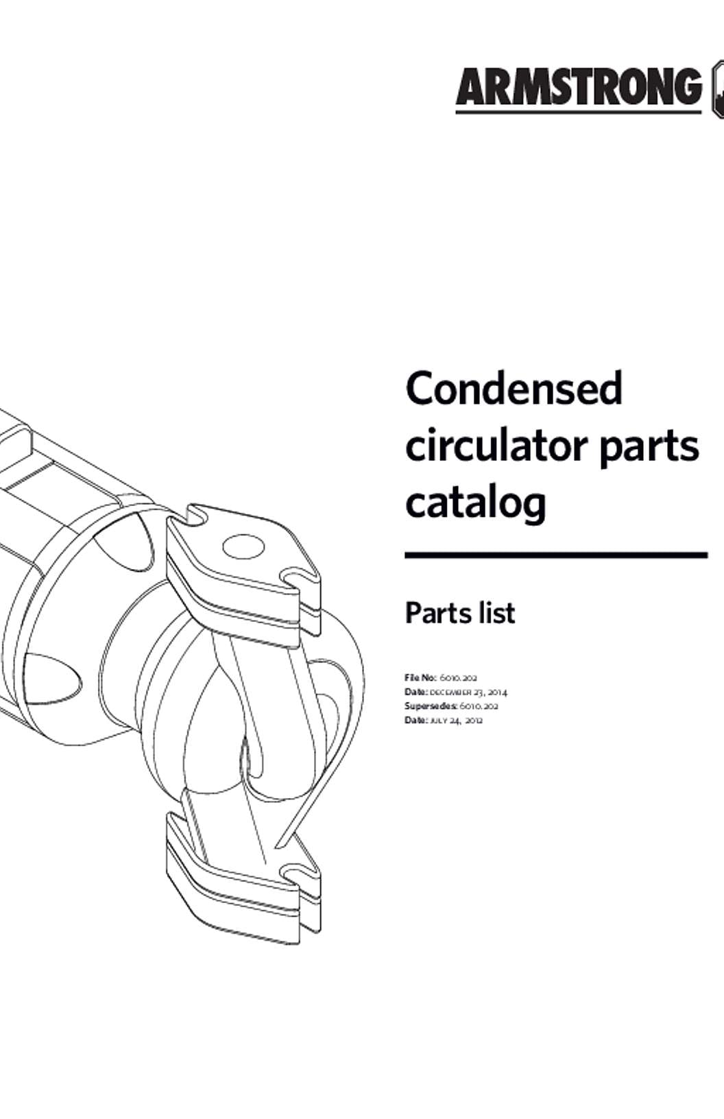 Armstrong Condensed Circulator Parts