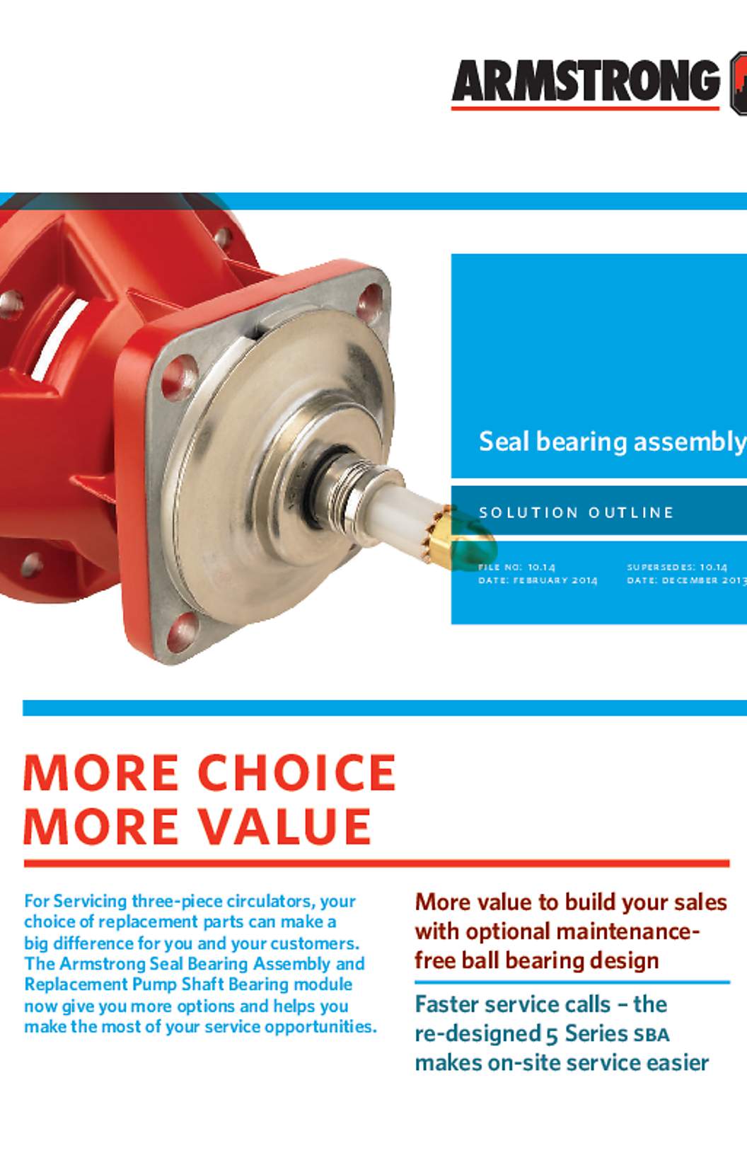 Armstrong Seal Bearing Assembly Outline