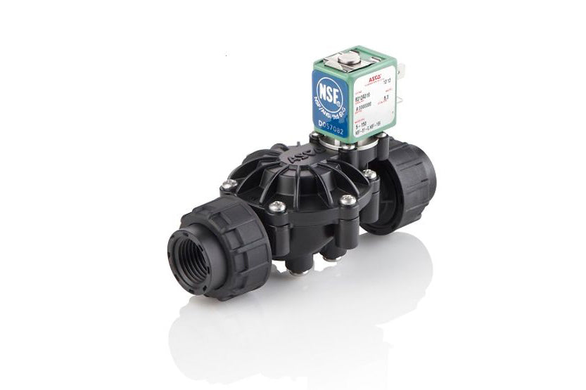ASCO 8212A537L1100F0, 3/4" N/C 2-Way Composite Solenoid Valve