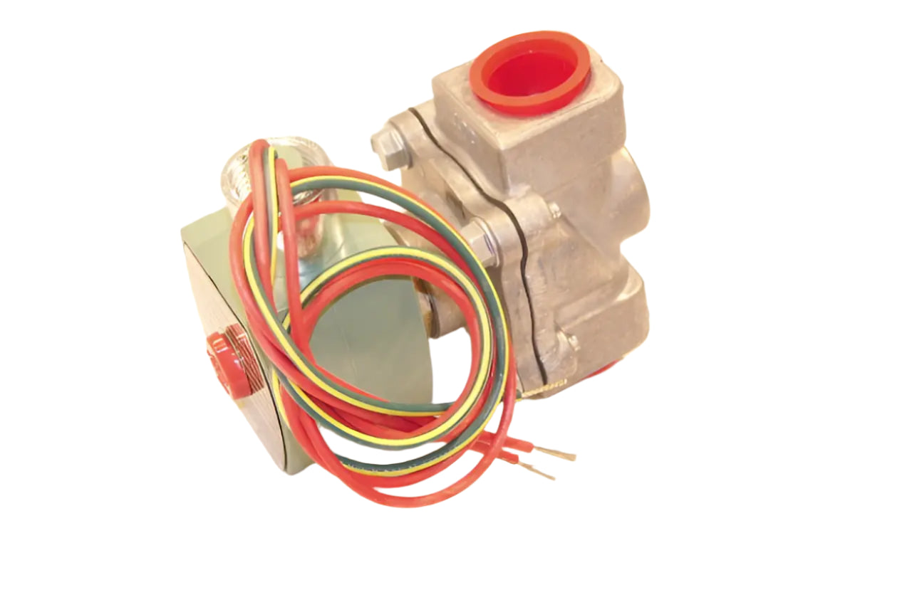 ASCO 8214G30-12VDC, 3/4 Inch Gas Shutoff Valve, Rated at 0 to 5 PSI