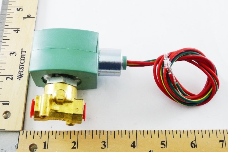 ASCO 8262H114LT 2-Way Normally Closed, 1/4", 120V AC Solenoid Valve