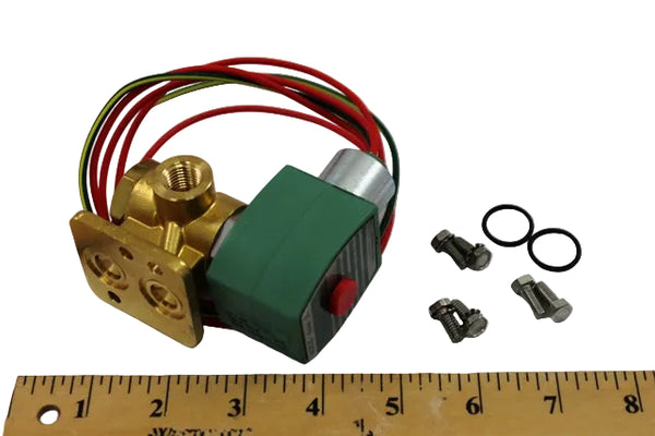 ASCO 8320G701, 1/4" N/C 3-Way Solenoid Valve