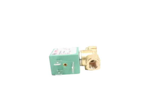 ASCO SC8256A2V-24VDC, 1/8 Inch NC Din Connect Brass, 0 to 220 PSI