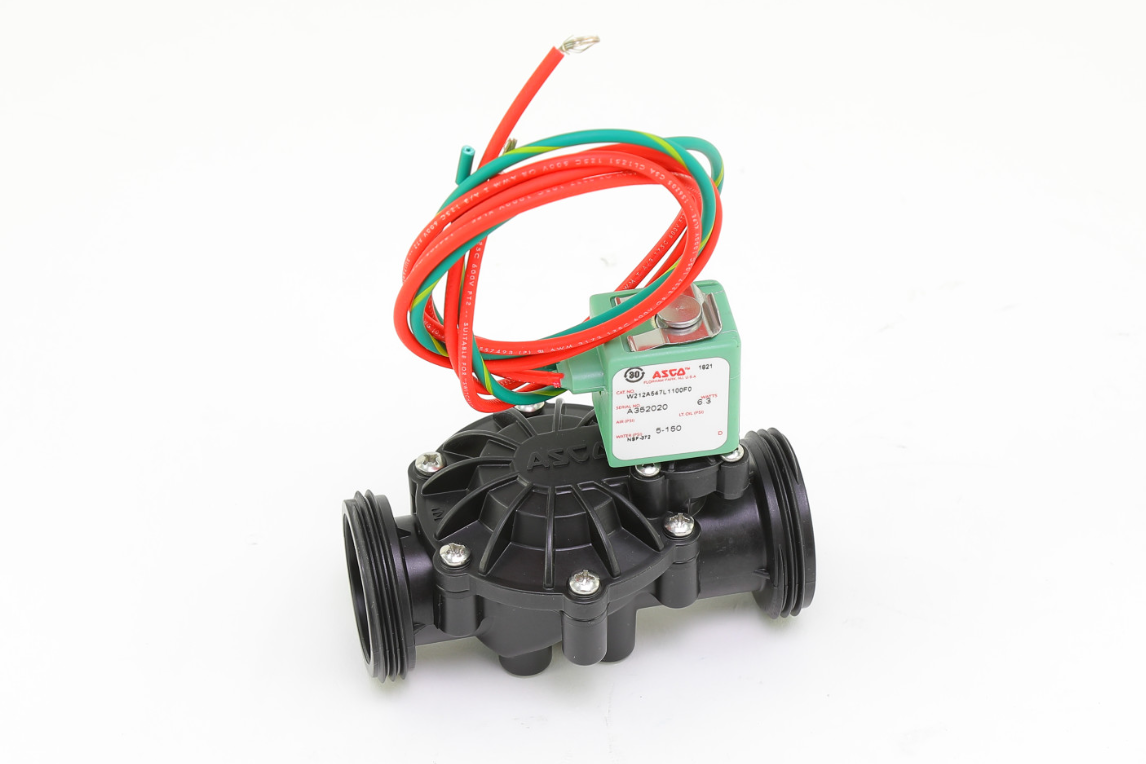 ASCO W212A547L1100F0, 3/4" 120V N/C Solventbond Valve