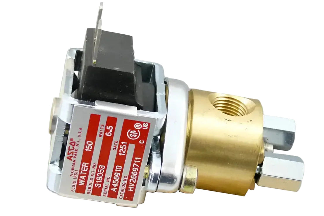 ASCO HV2669711CSA-24V, 1/8" N/C 2-Way Valve