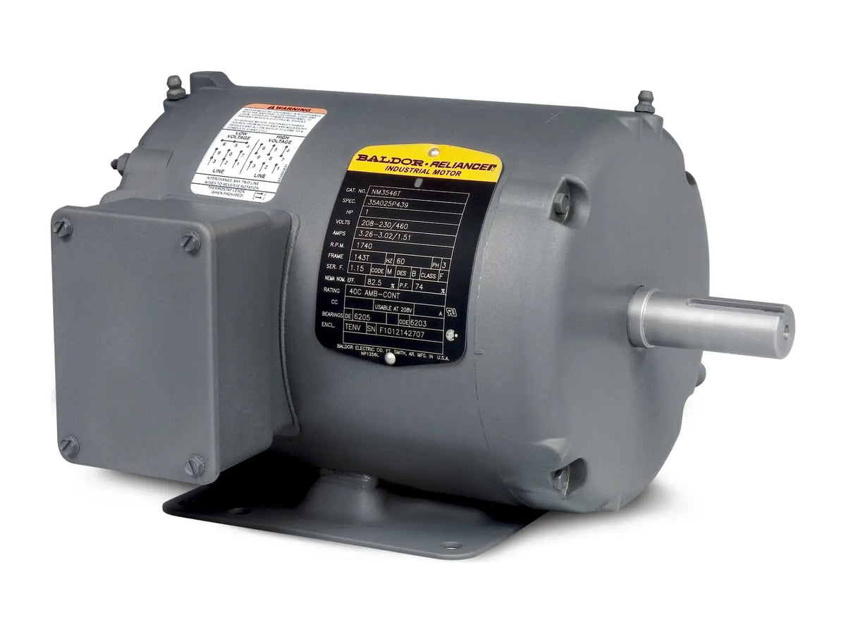Baldor AOM3702T, 2HP 855RPM 3PH 208-230/460V 8P Motor