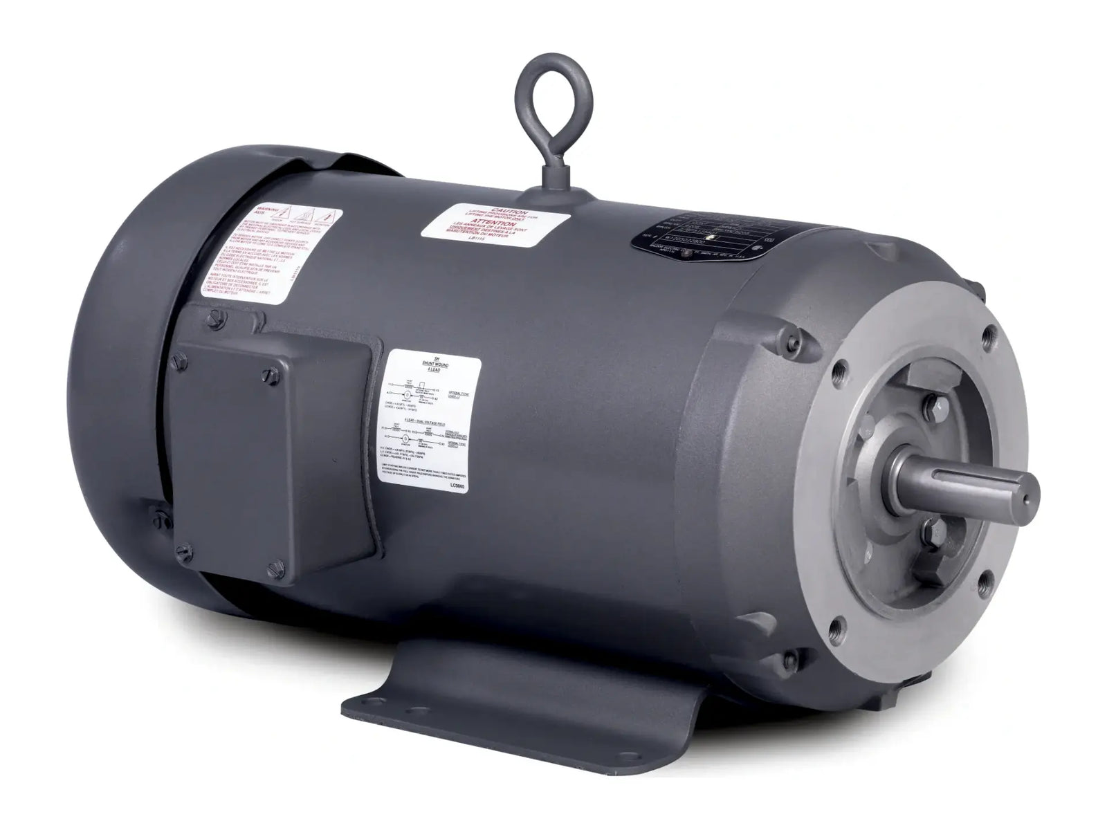 Baldor CD6202, 2HP 1750RPM 100/200VDC Motor