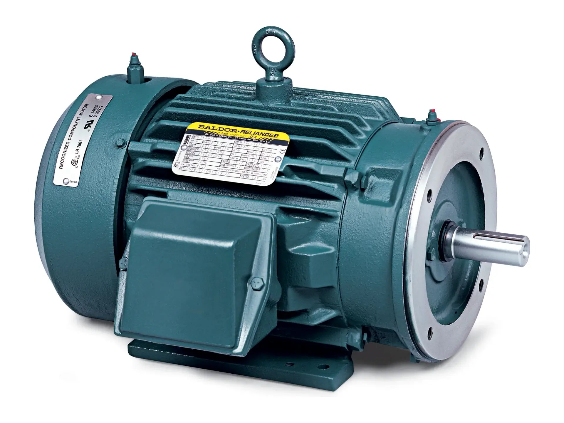 Baldor CECP3769T, 7.5 HP 213 TC Frame 3600 RPM 480 V Motor