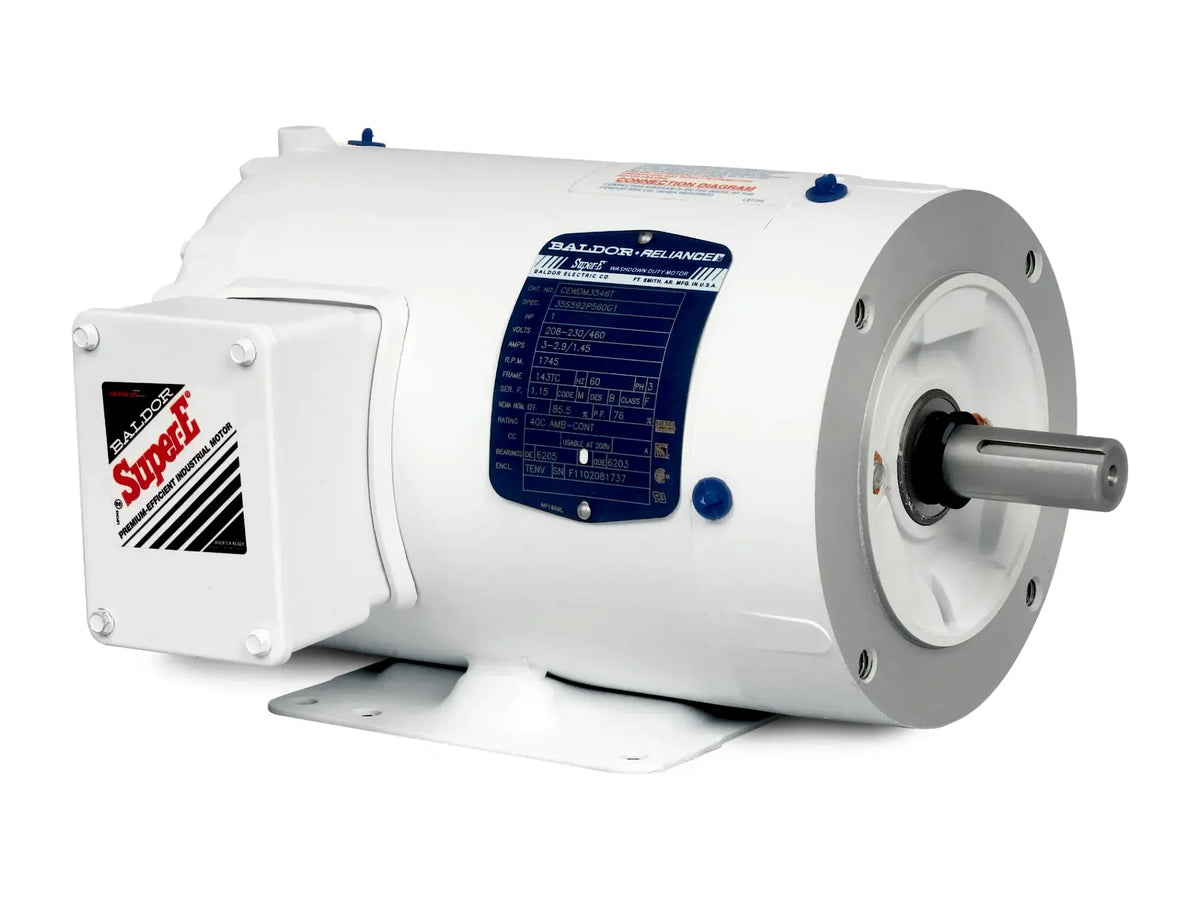 Baldor CEWDM3558, 2 HP, 230/460V, 1760 RPM, 3-Phase Motor