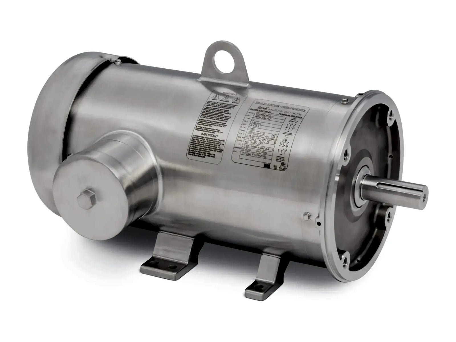 Baldor CFSWDM3611T-E, 3HP 1760RPM 3PH 60HZ 182TC Motor