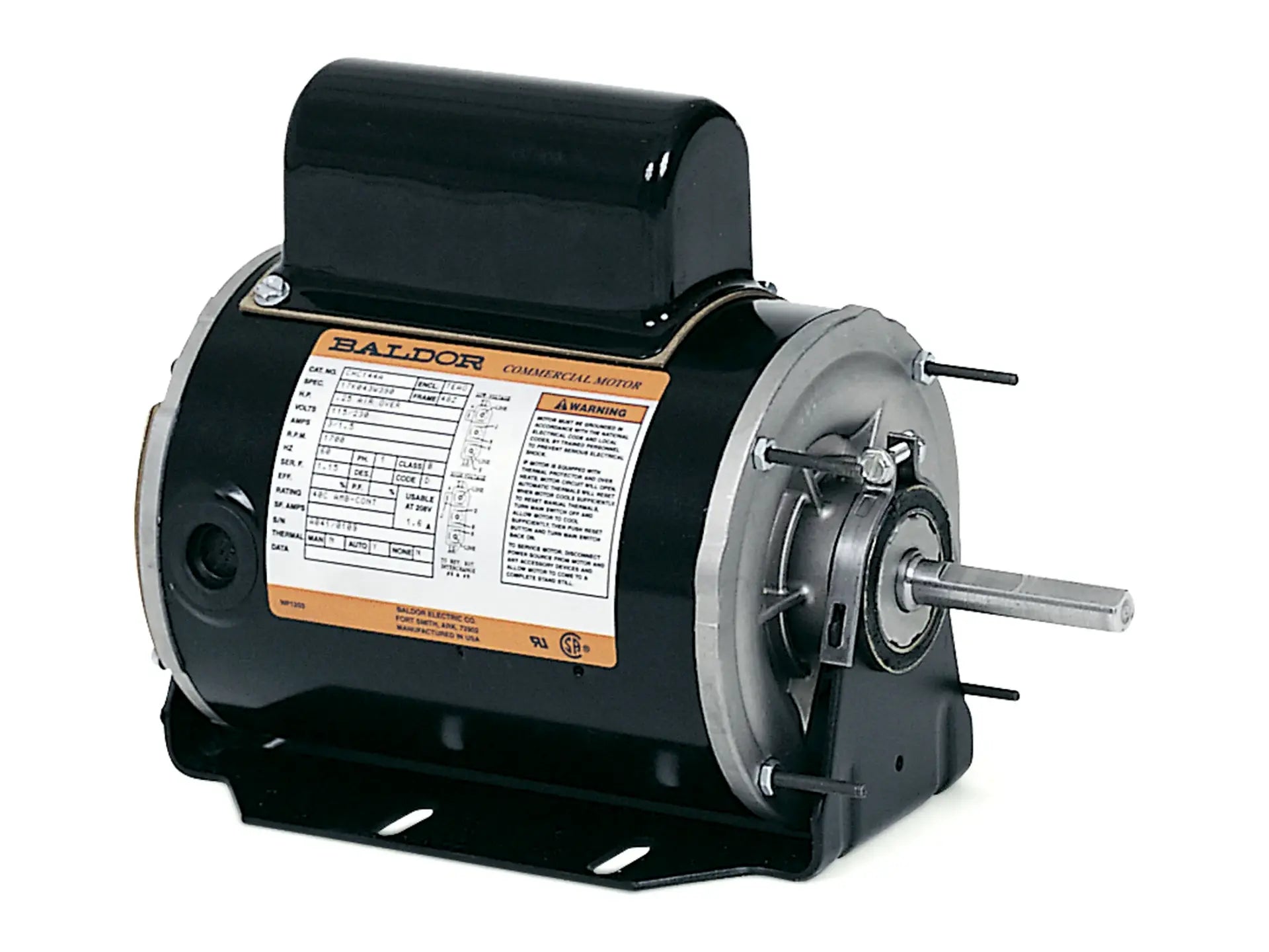 Baldor CHC565A, 1HP, 1075 RPM, Single Phase, 60HZ Motor