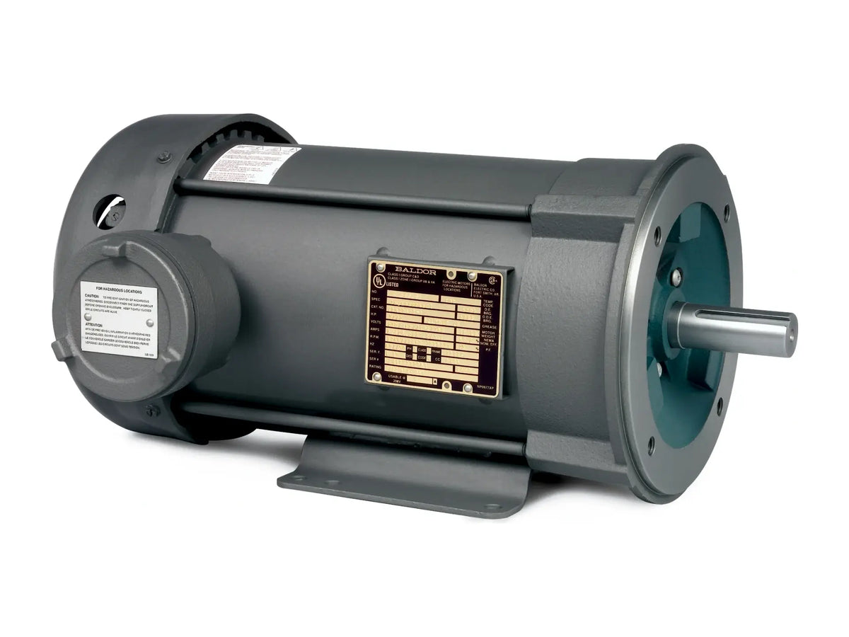 Baldor CM7010-I, 3/4 HP 230/460V 56C Frame Dual Speed Motor