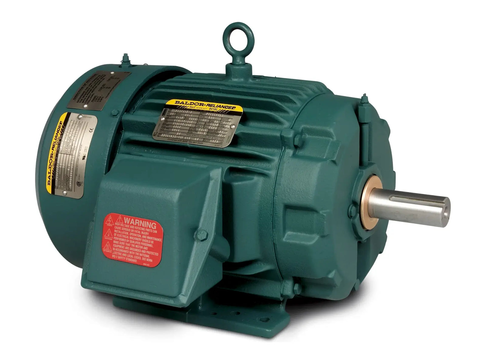 Baldor ECP83770T-4, 7.5 HP 1765 RPM 3 PH 213 T TEFC Motor
