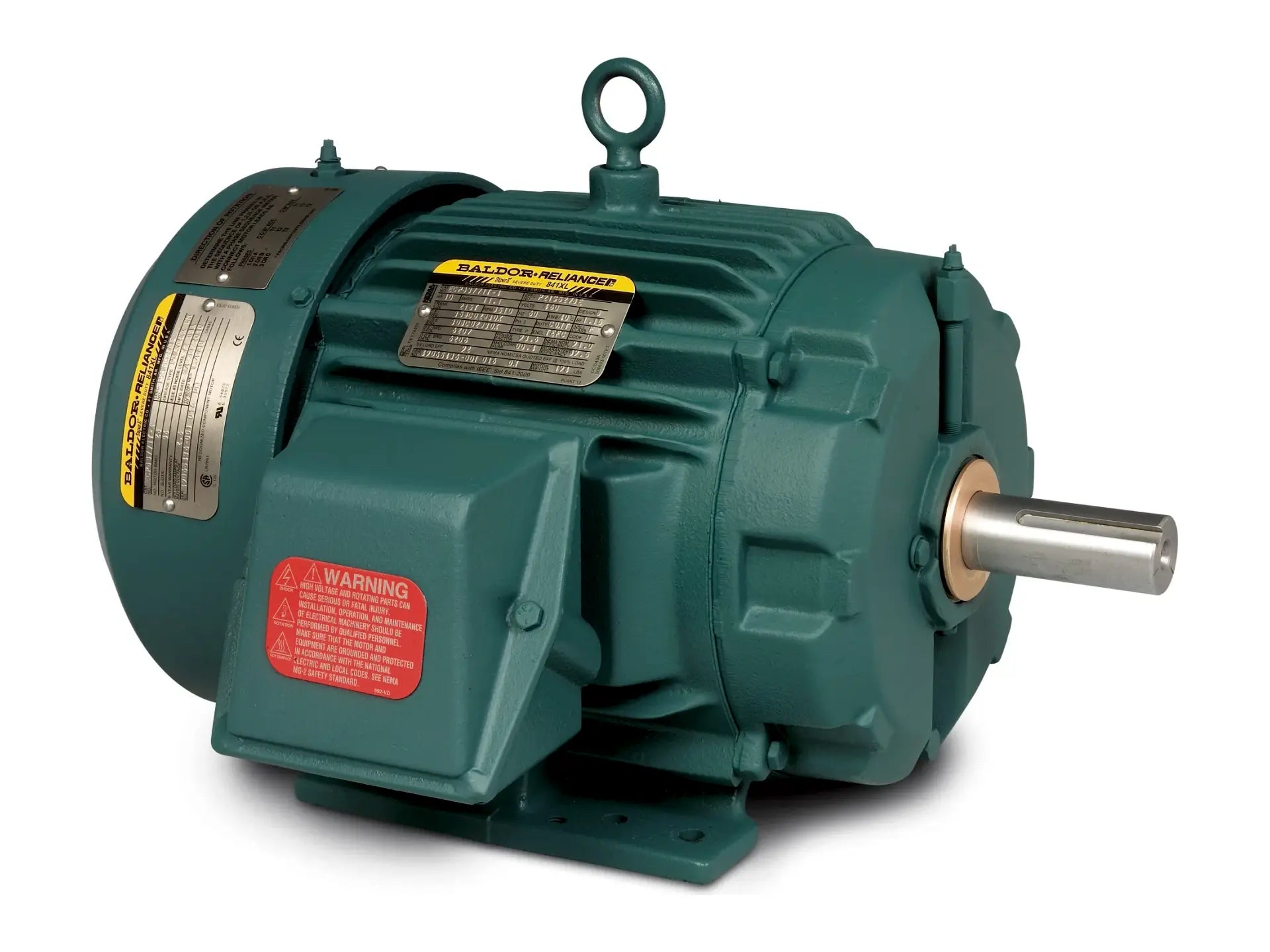 Baldor ECP83770T-4, 7.5 HP 1765 RPM 3 PH 213 T TEFC Motor