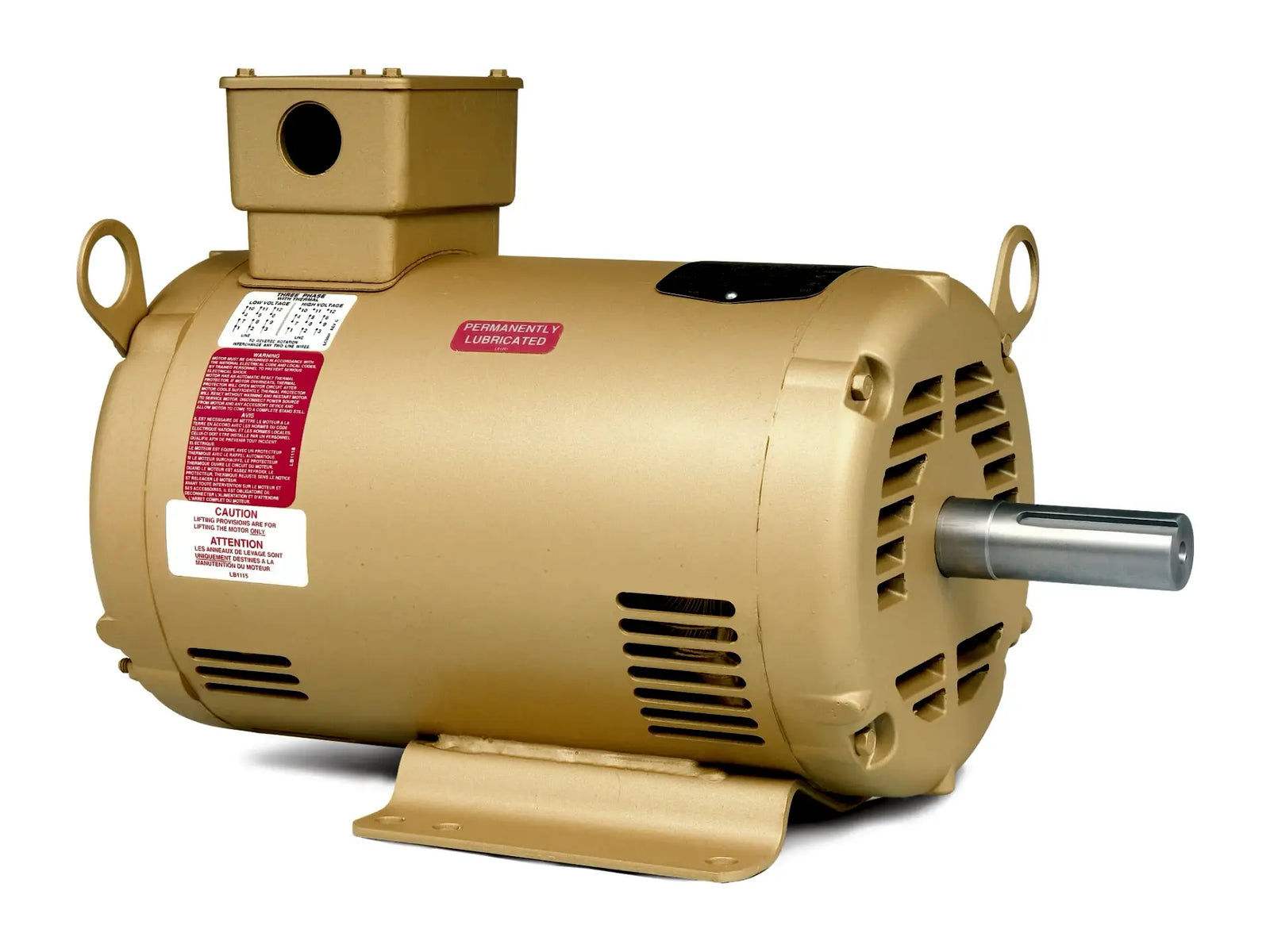 Baldor EHM3218TA, 5HP 1750RPM 3PH 60HZ Frame Size 184T Motor