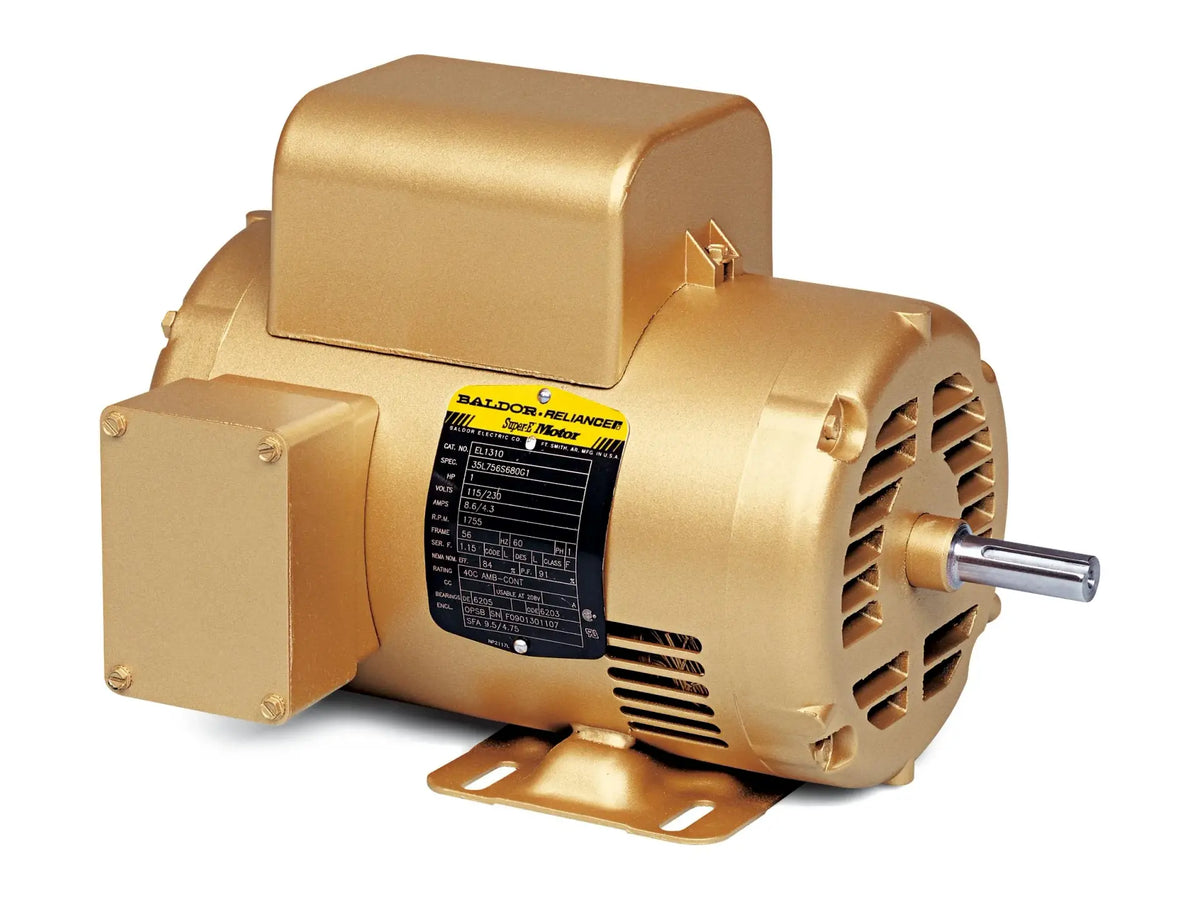 Baldor EL11307, 115/230V 3/4HP 1750RPM Motor