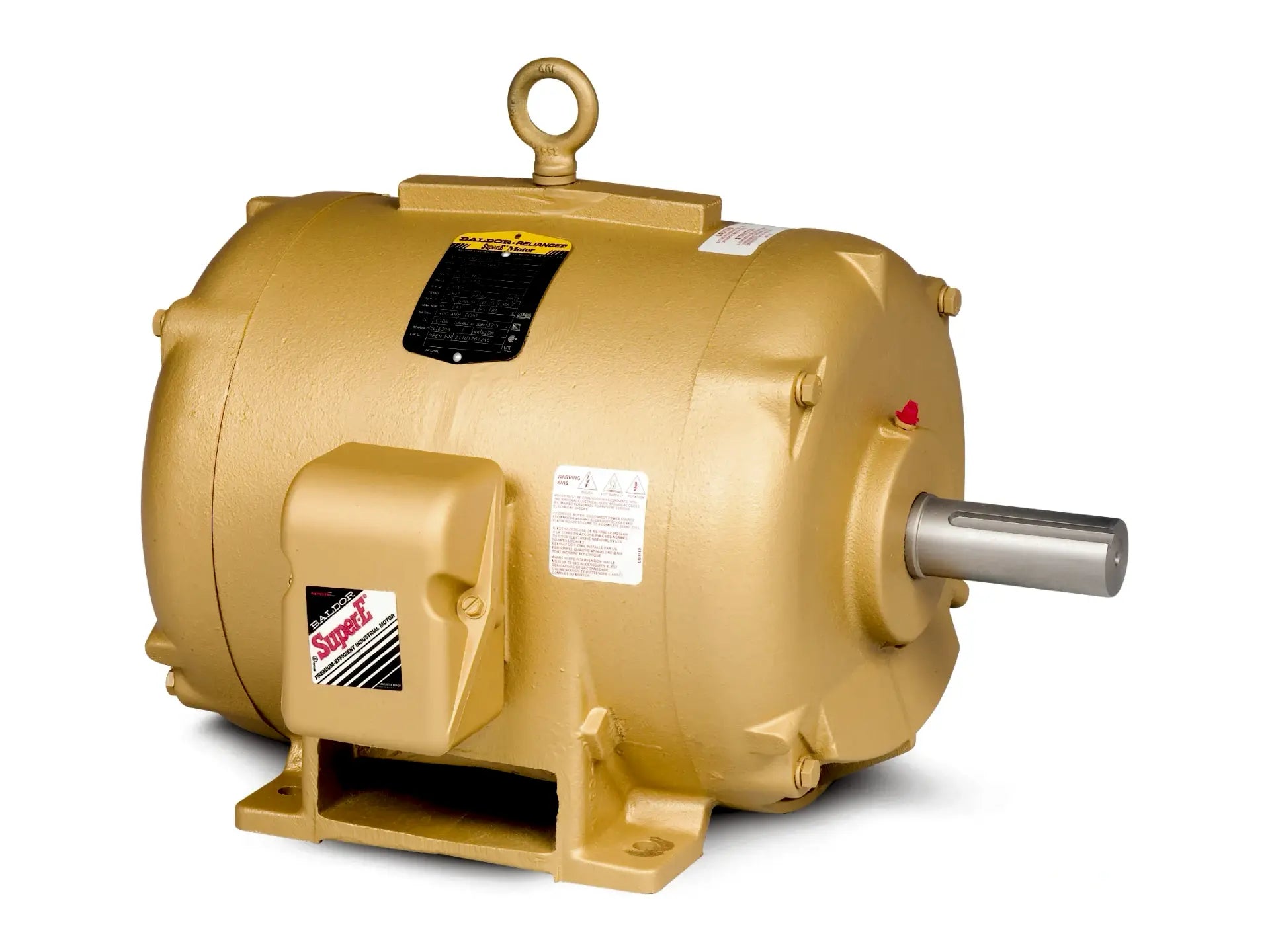 Baldor EM2515T-CI, 20 HP, 1765 RPM, 3 Phase, 256T Frame, Open Motor