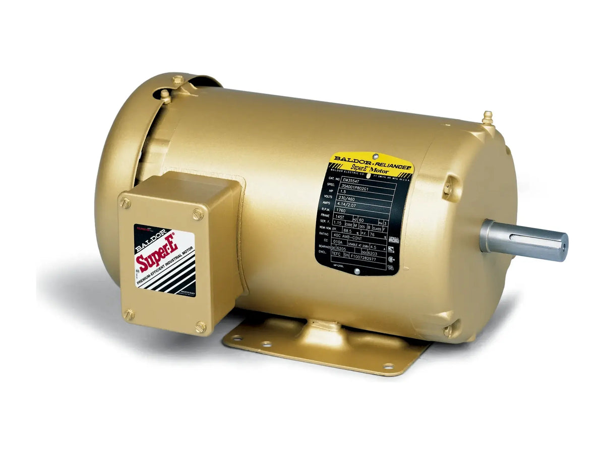 Baldor EM3546T, 230/460V 3PH 1HP 1760RPM Motor