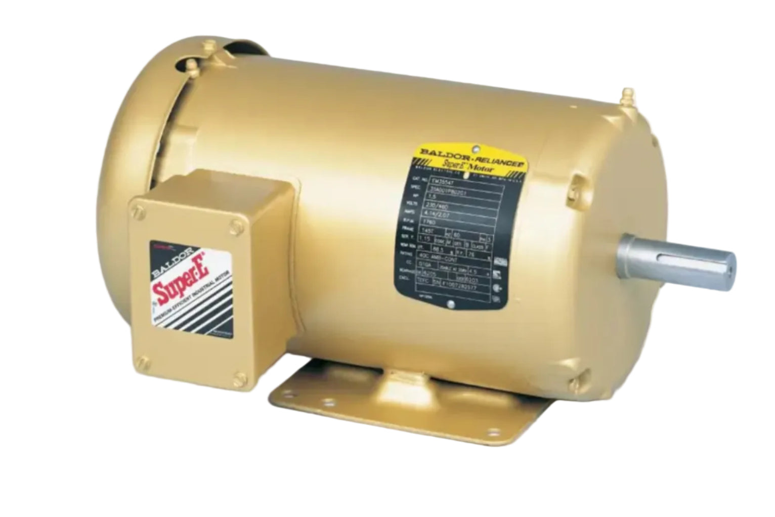 Baldor EM3615T, 230/460V 3PH 5HP 1750RPM Motor