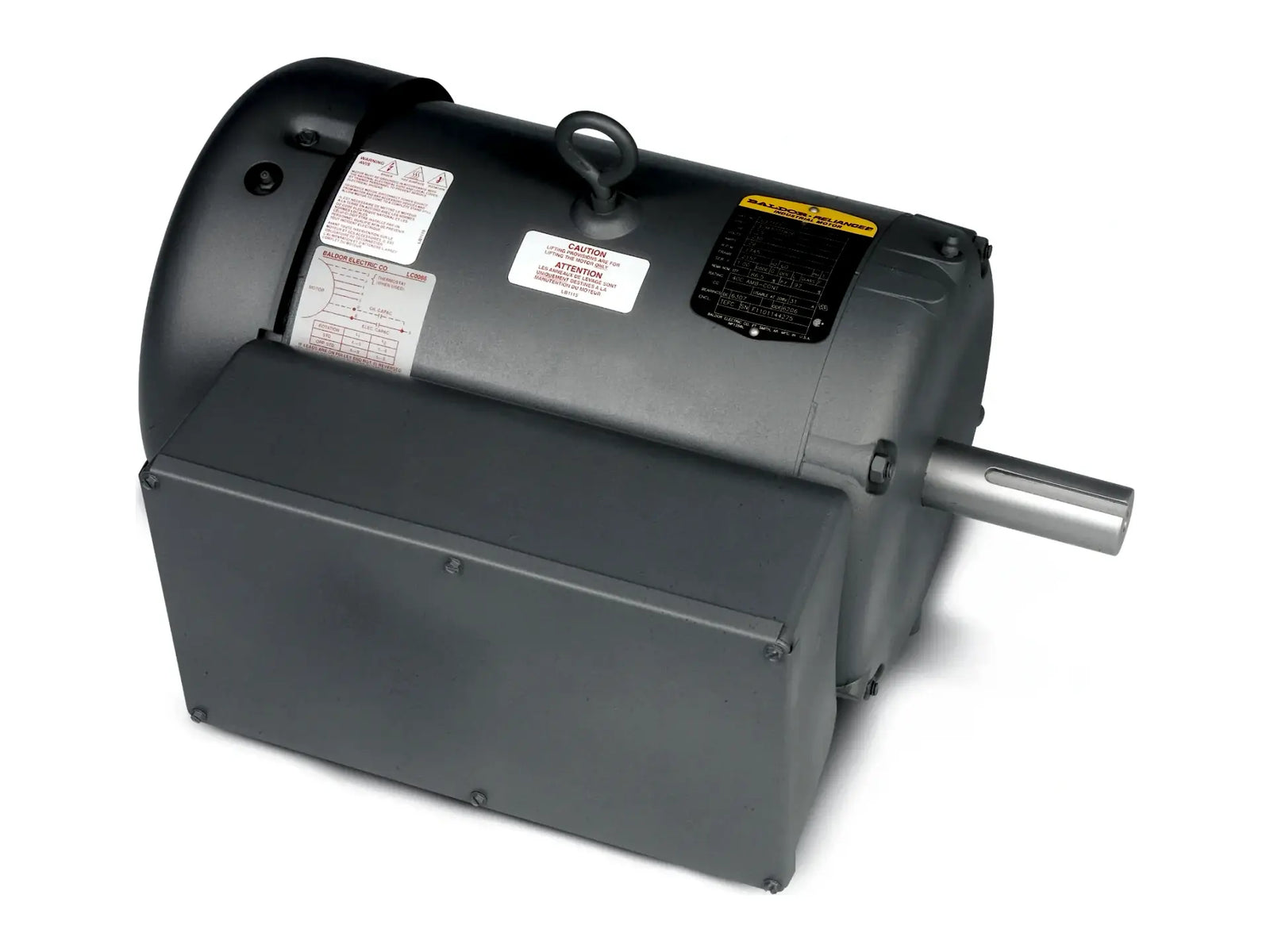 Baldor L3711T, Motor 10 Hp 3450 Rpm 230 V Ac Frame 215 T