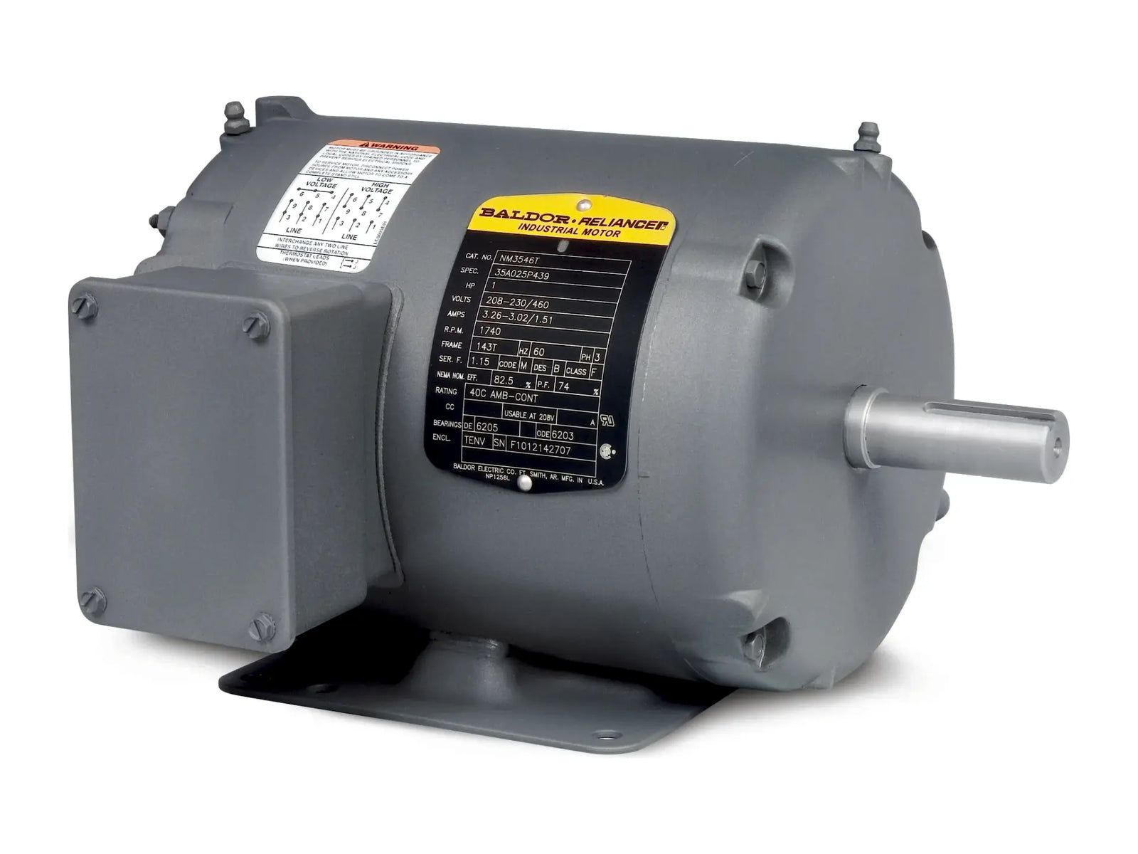 Baldor NM3454/35, Motor