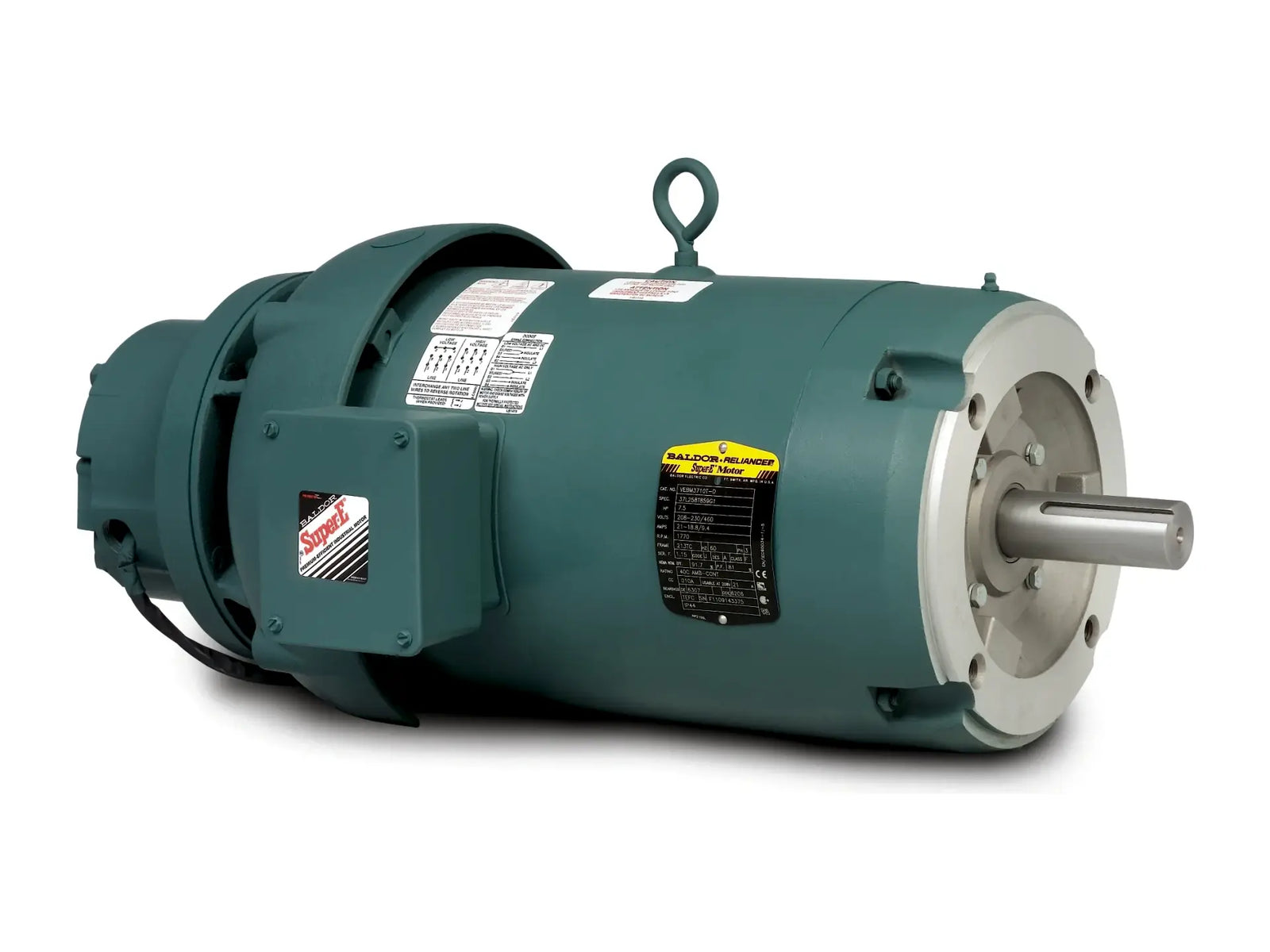 Baldor VEBM3710T-D, 7.5 HP, 1770 RPM, 3-Phase, 3738M Motor