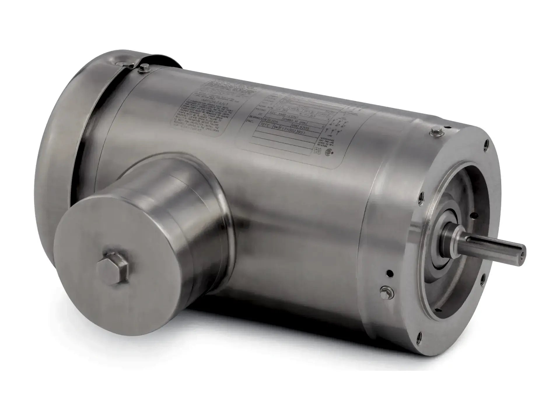 Baldor VFSFWDM3546-E, 1 HP, 1770 RPM, 3-Phase, 56C, TEFC Motor