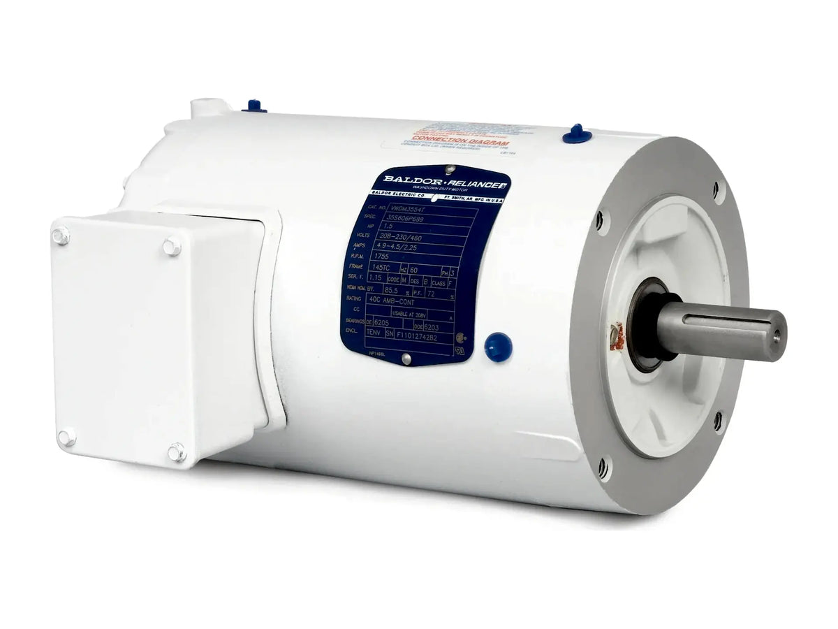 Baldor VWDM3542, .75/55 KW HP, 1765 RPM