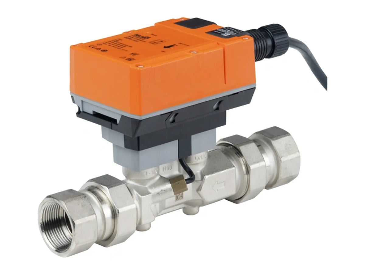 Belimo 22PF-5UHH, 2"NPT Flow Meter, 91.2GPM Capacity, 24V