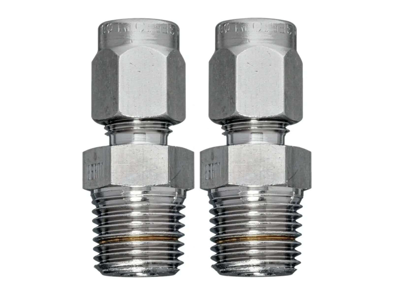 Belimo A-22WP-A03, Brass Pipe Connector, 2pc Set