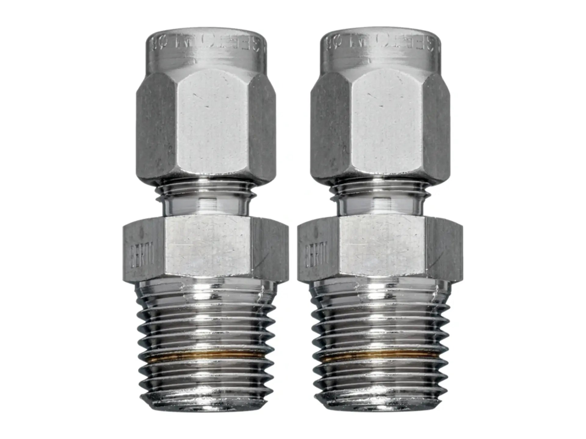Belimo A-22WP-A03, Brass Pipe Connector, 2pc Set