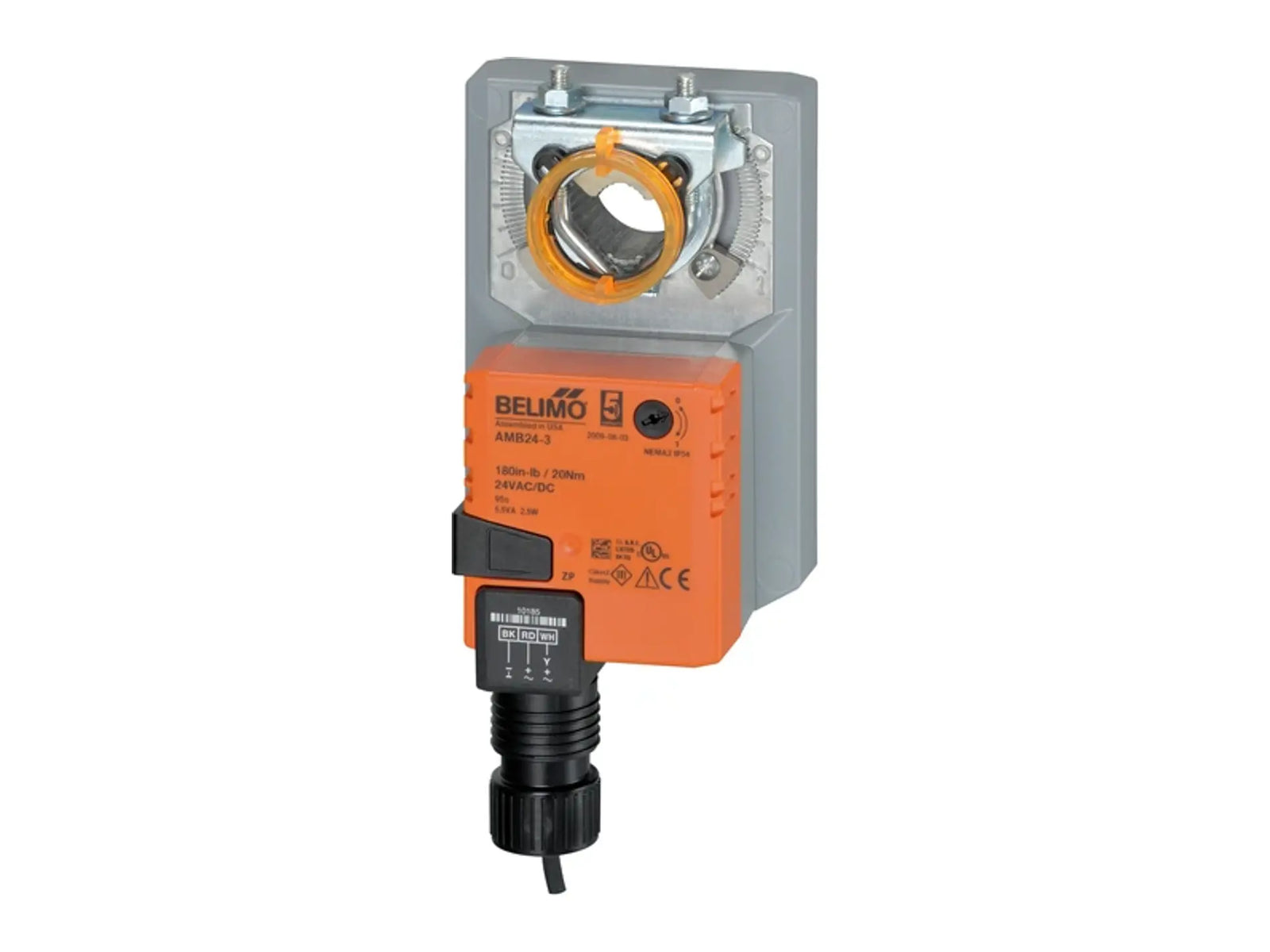 Belimo AMB24-3, 24V Non-Spring Return, 180 in-lb On/Off Float