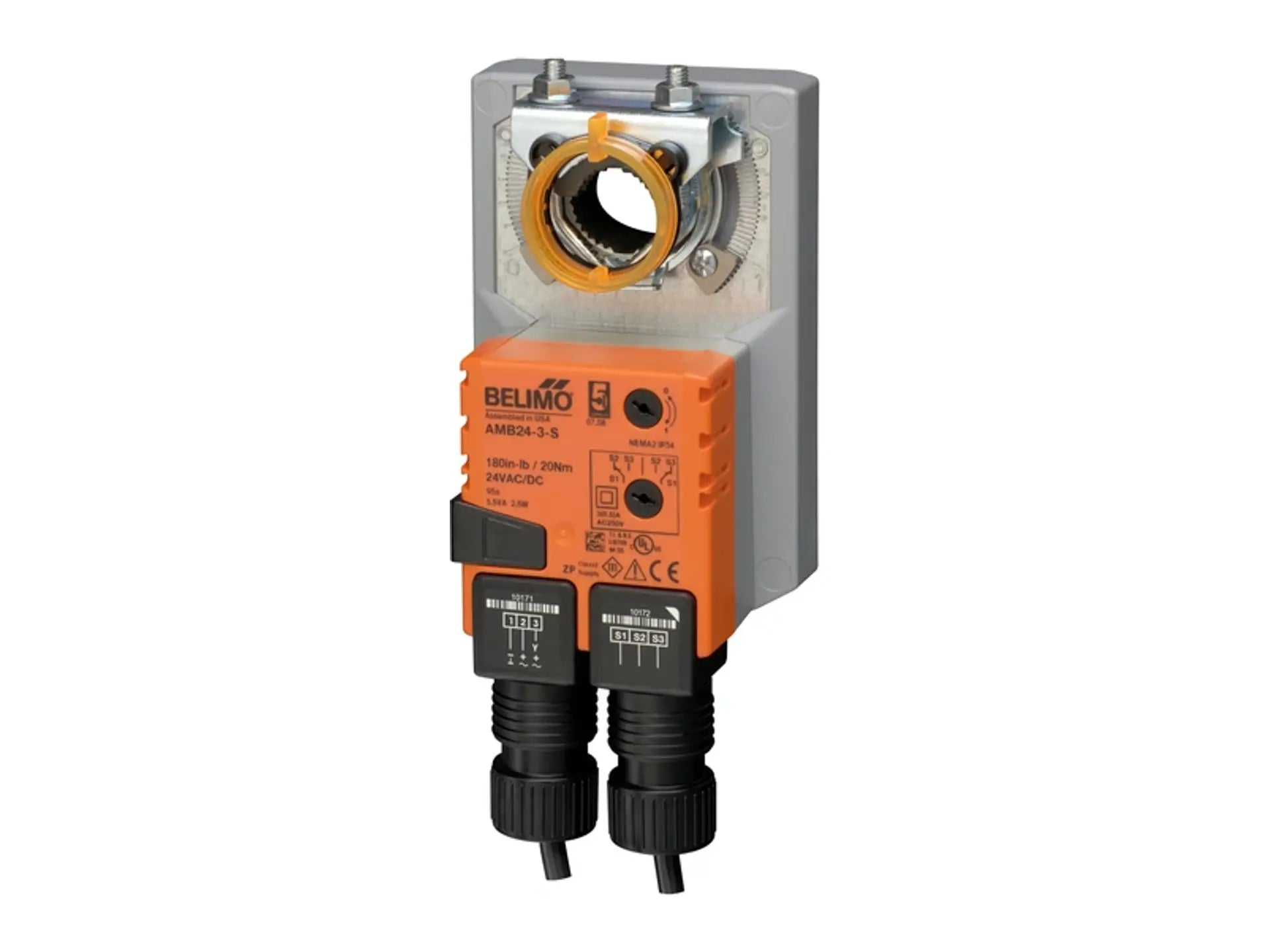 Belimo AMB24-3-S, 24V Non Spring Return, 180 in-lb On/Off Float