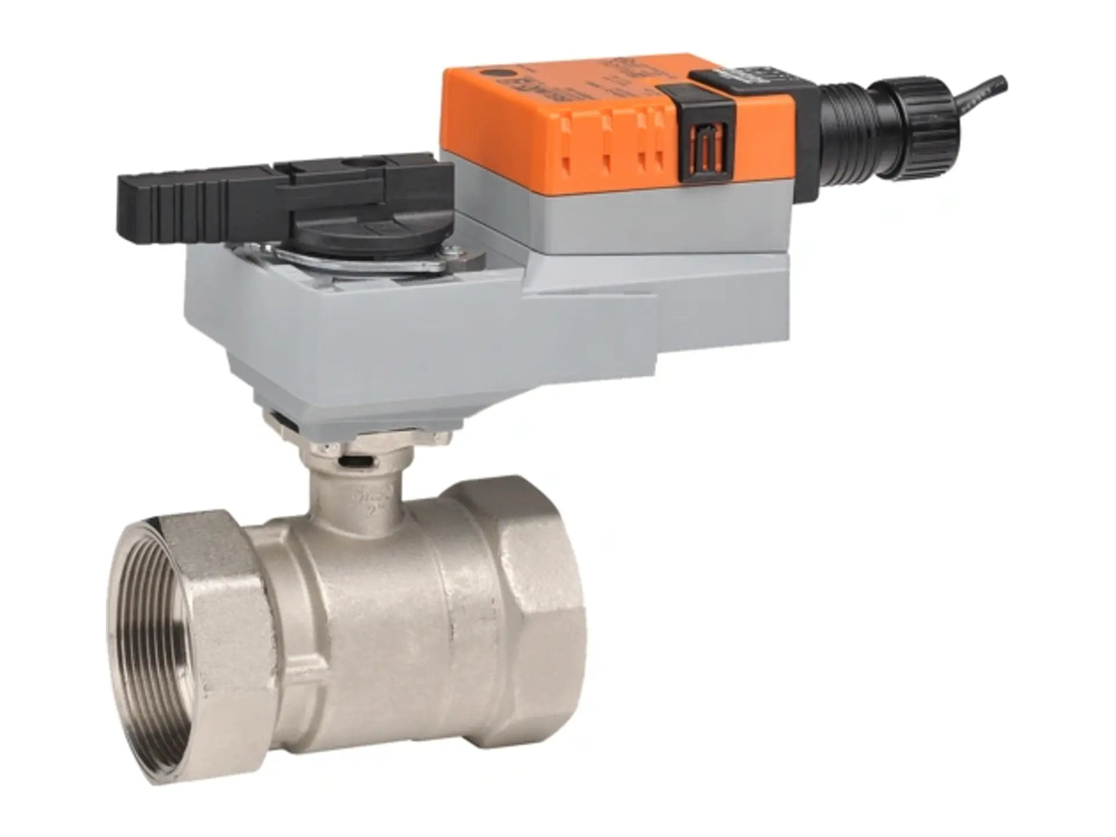 Belimo B215B+LRB24-3, 1/2 Inch Valve, 10Cv Flow Coefficient, 24V NSR ON/OFF/FLTG