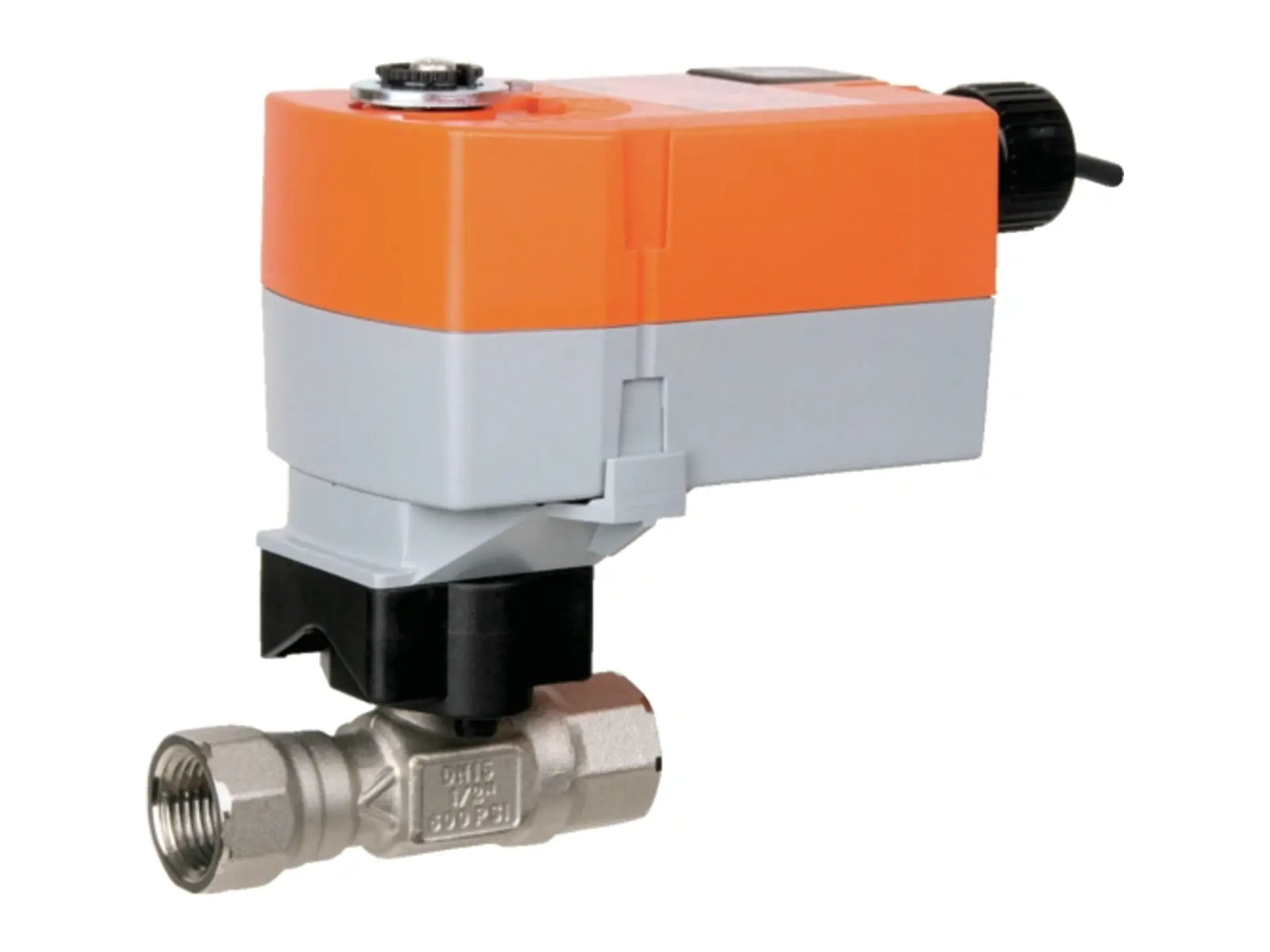 Belimo B215HT029+TFRB24-3, 1/2 Inch Valve, .29CV SR, 24V Floating Control