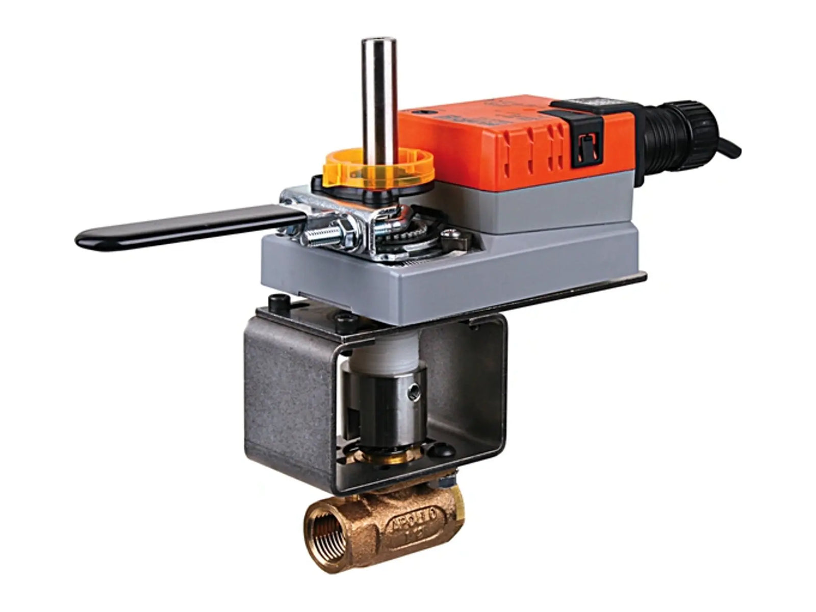 Belimo B224VS+NMX24-3-X1, 2-Way Non-Spring Return Floating Control Valve, 43 Cv