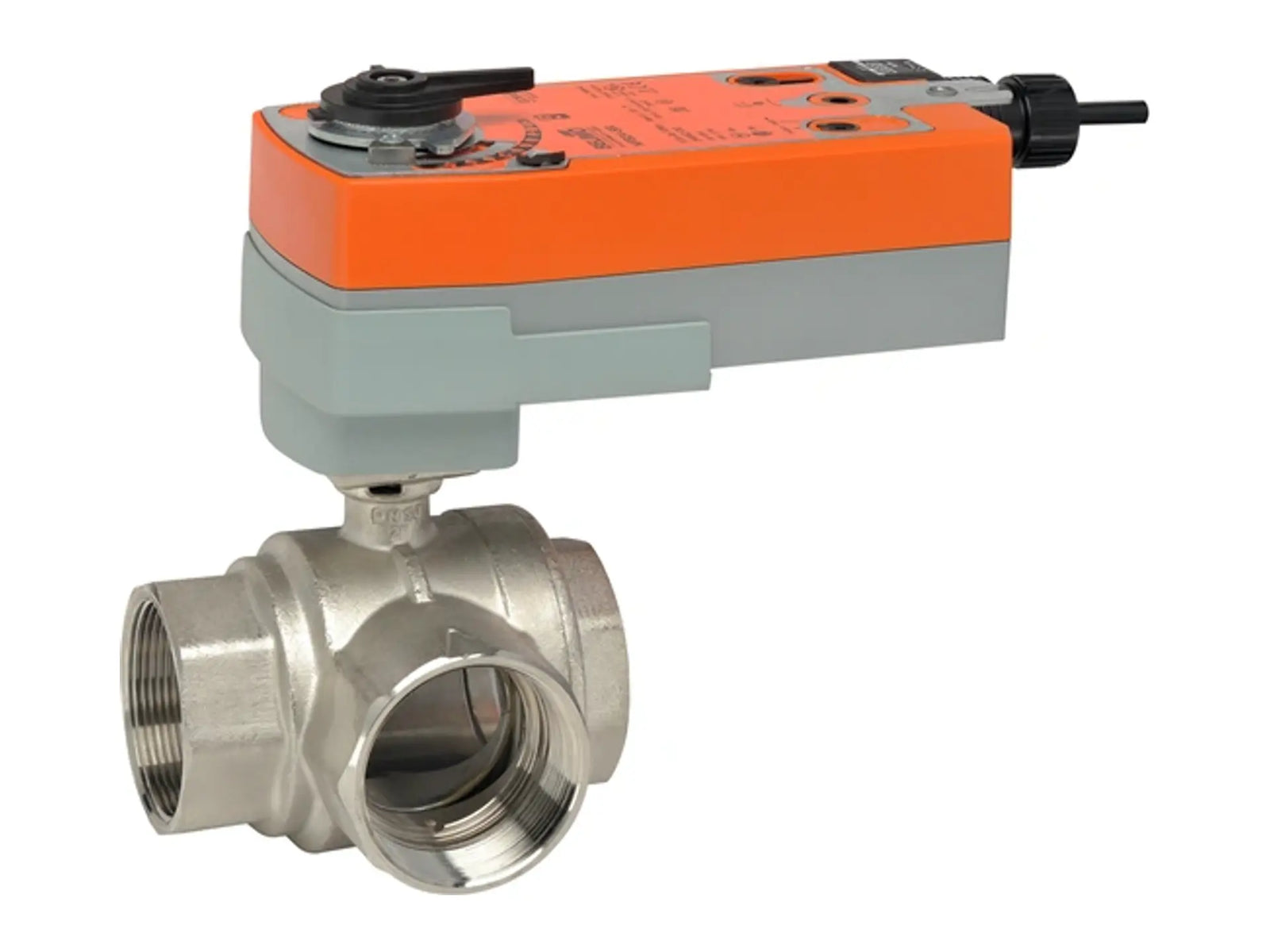Belimo B339+AFRBUP, 1.5"NPT Valve, 29Cv Flow Coefficient, 24-240V SR Two Position