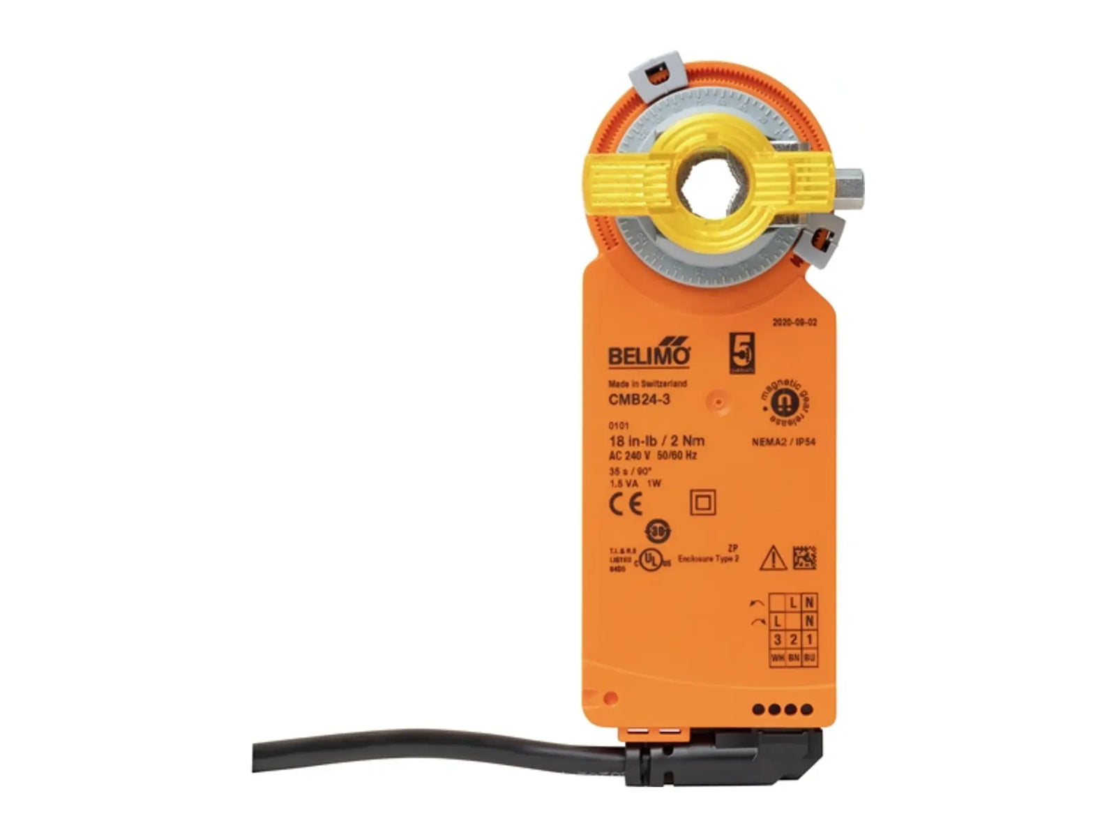 Belimo CMB24-3, 2 Position Floating Non-Spring Return, 24V DC