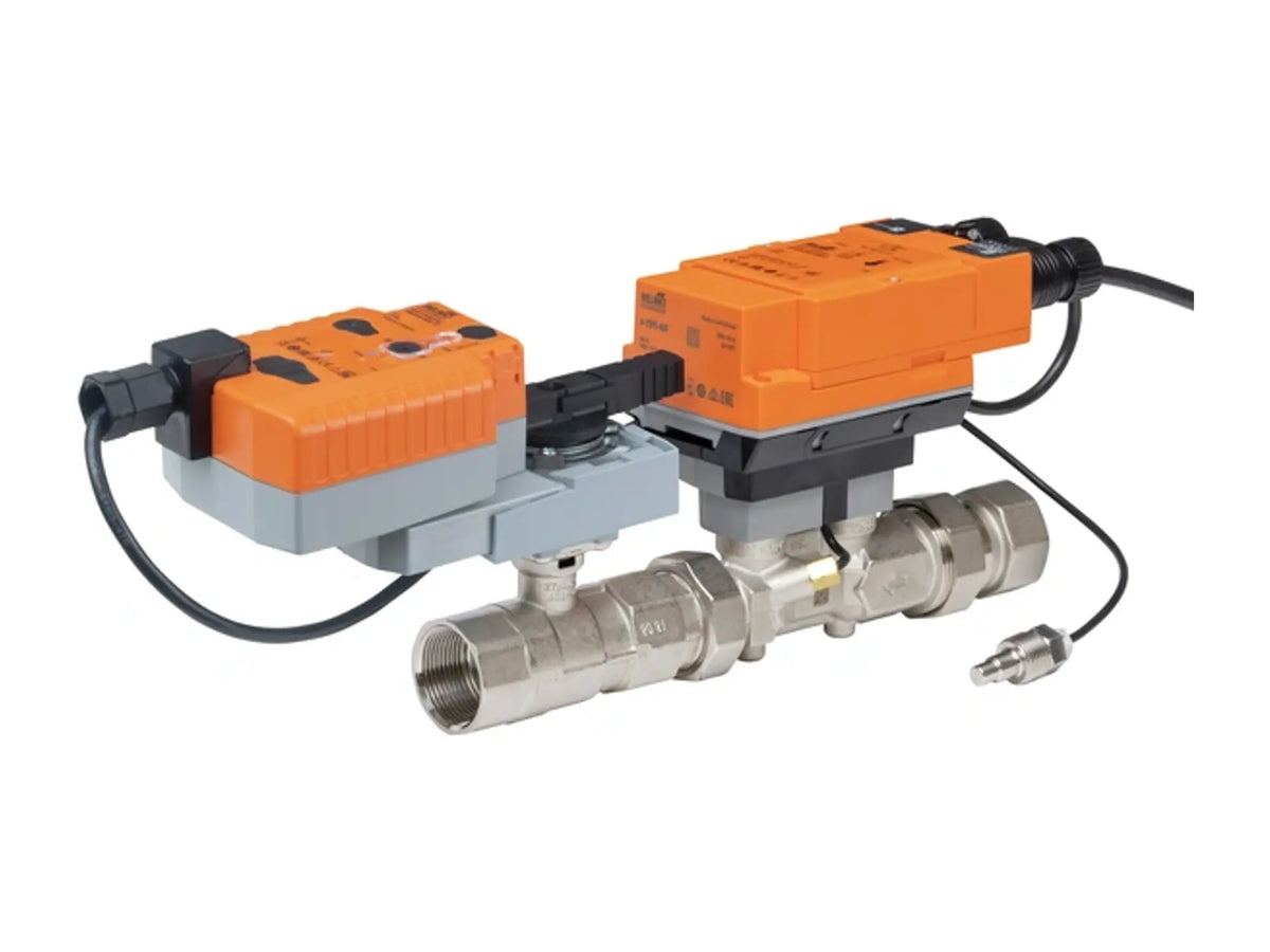 Belimo EV150+AKRX-E, 24V Energy Valve, 1.5 Inch Diameter, 44 GPM Flow Rate