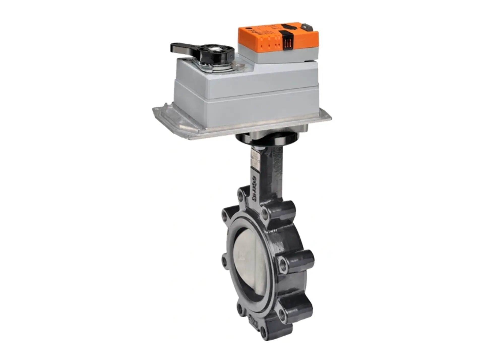 Belimo F6100HD+DRCX120-3, BFV 4" Butterfly Valve, 2W Power Consumption, ON/OFF Functionality