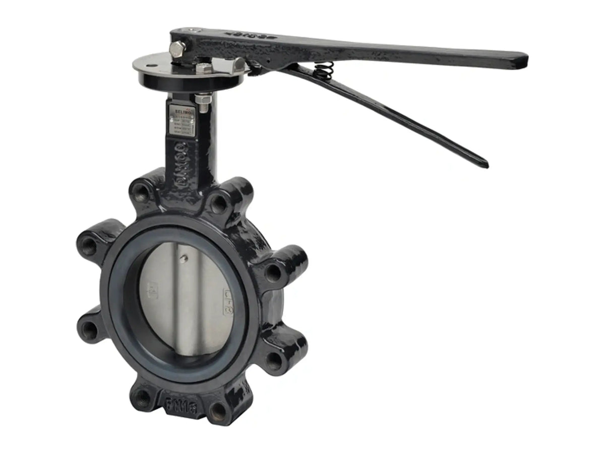 Belimo F6100HD+HND02, 4" Butterfly Valve 2-Way with Handle