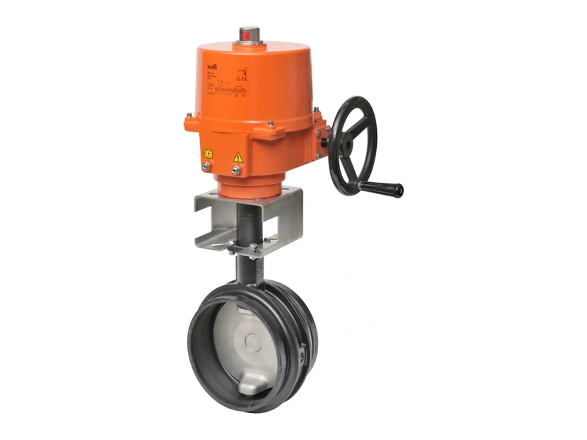 Belimo F6250VIC+SY5-110, 10 Inch Butterfly Valve, 2 Way NFS, Cv5800 at 120V