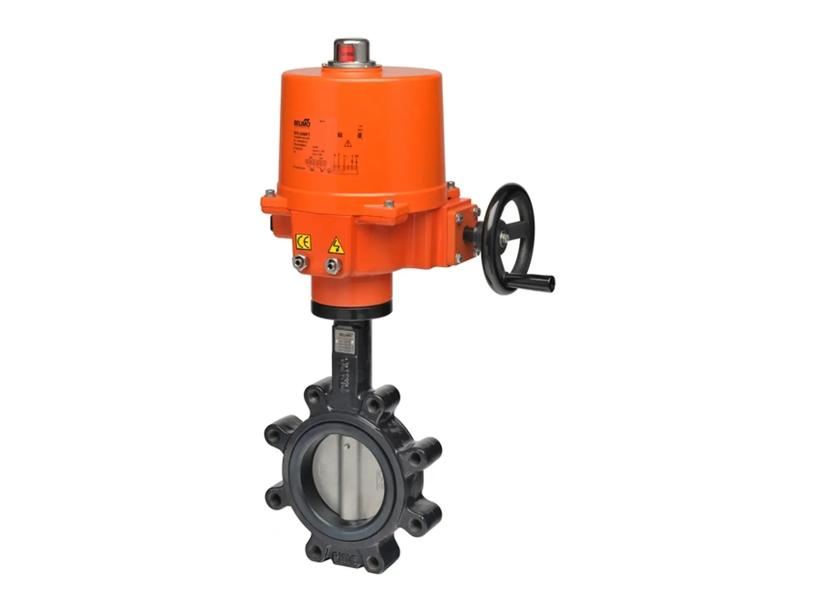 Belimo F6350HD+SY5-24MFT, 14 Inch Valve, 2 Way, Cv of 11917, Non-Spring Return