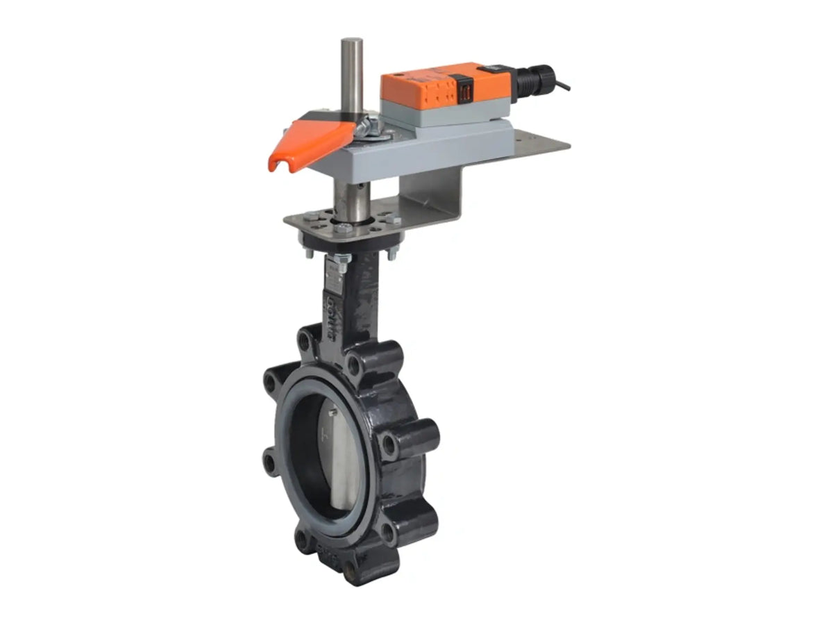 Belimo F680HD+GMB24-3-X1, 3" Butterfly Valve, 2-Way, 24V NSR Modulation Range: 2-10 VDC