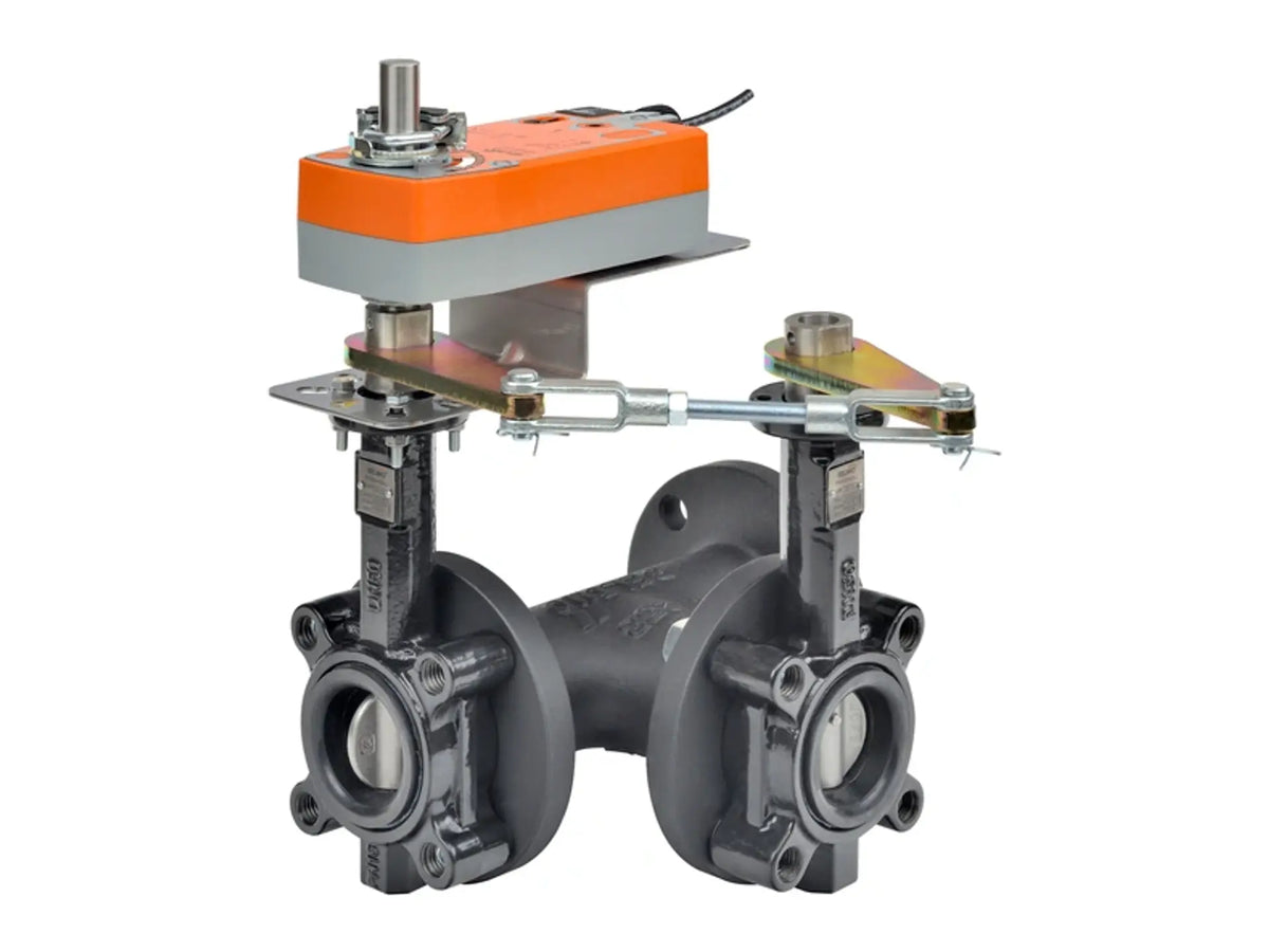 Belimo F750HD+AFBUP-X1, 2" Butterfly Valve, 24-240V AC, Two Position Spring Return