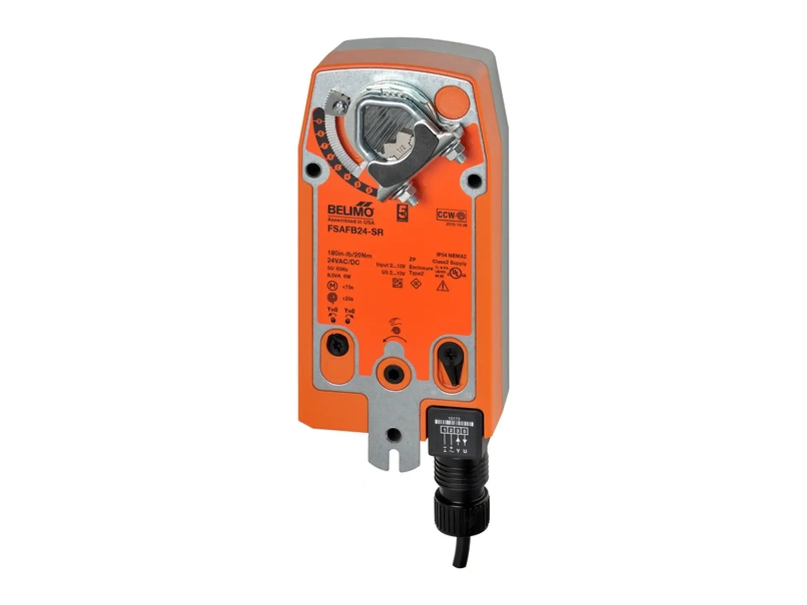 Belimo FSAFB24-SR, Smoke/Fire Damper Actuator, 24V Propulsion