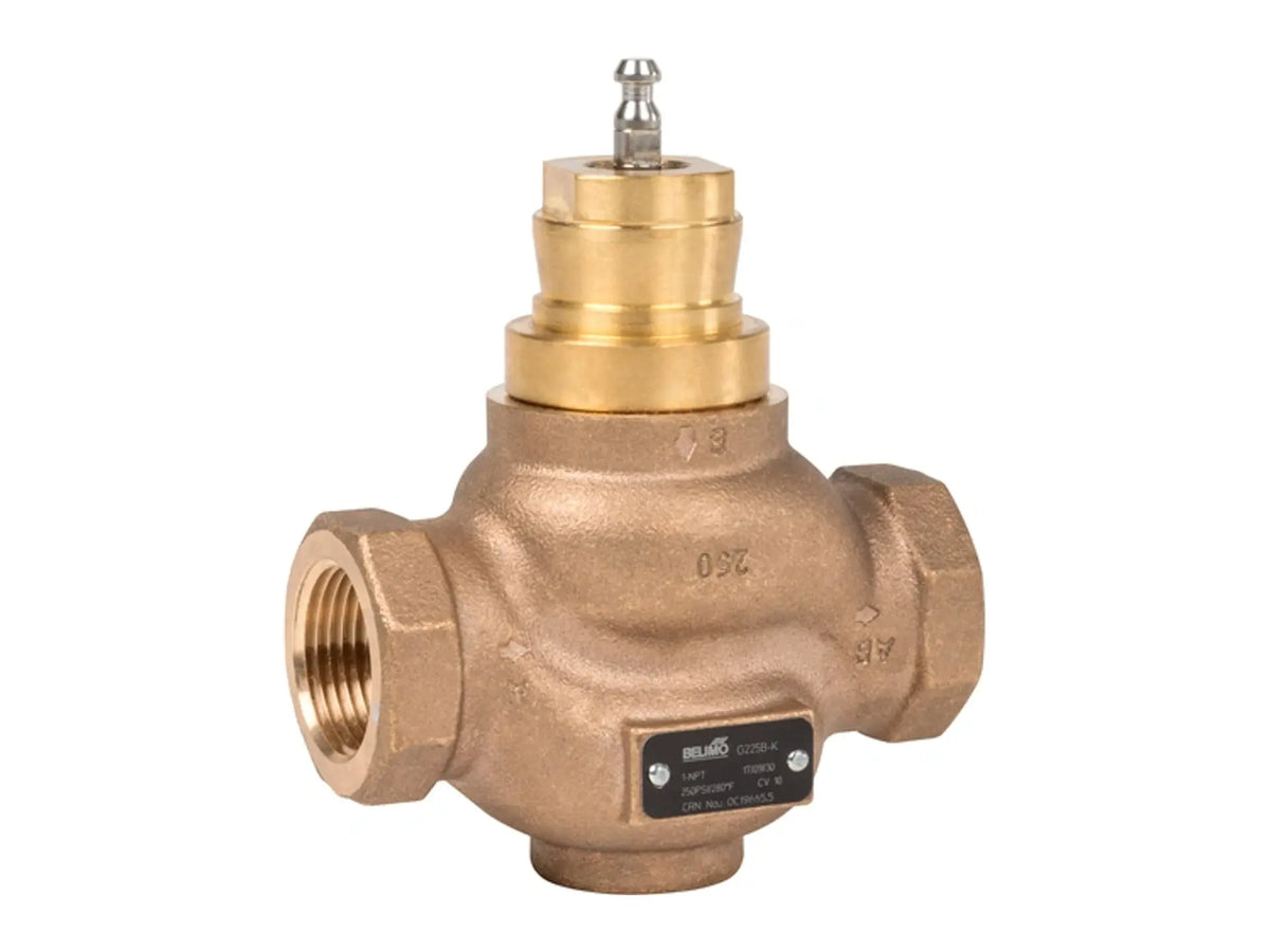 Belimo G225B-K, 1" Globe Valve, 2-Way Operation, Cv of 10