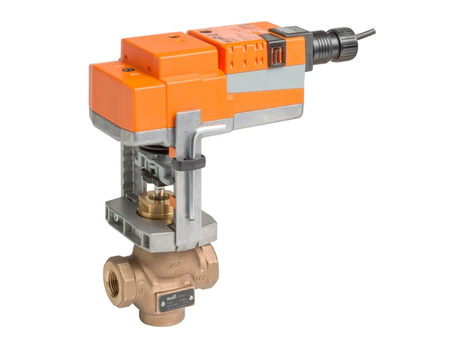 Belimo G240B-N+LVX120-3, 1.5 in-lb Torque, 2W Valve, 28Cv Flow Coefficient NSR