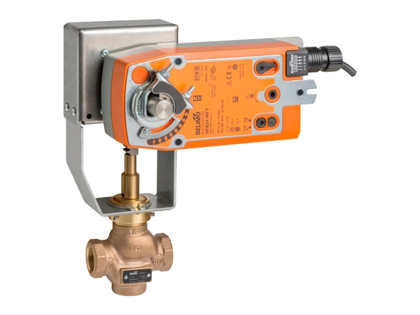 Belimo G250B-N+NFBUP-X1, 2" Valve, 40Cv SR, On/Off Control, 24-240V